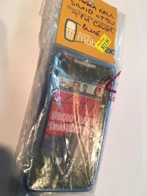 Motorola Razr XT910 Droid HD TPU Flexi Case - Blue Brand New & Sealed Packaging • $7.80