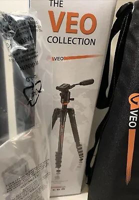 Vanguard VEO 235AP Aluminum Tripod With PH-25 2-Way Pan/Tilt Head • $75