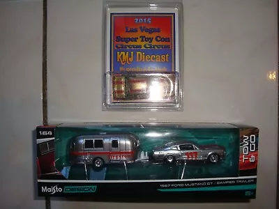 (2) Hot Wheels/Maisto ** '67 FORD MUSTANG GT'S **  2015 Las Vegas Toy Convention • $21