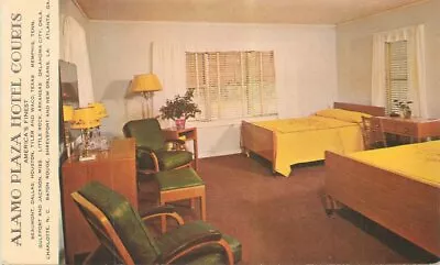 California Monterey 1950s Furniture Alamo Plaza Hotel Courts Postcard 22-3934 • $10.49