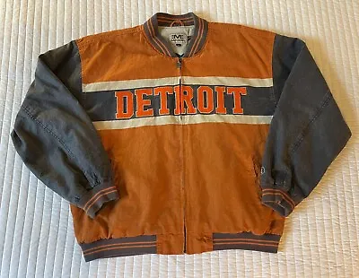 Vintage MLB Detroit Tigers Men’s Mirage Zip Up Jacket Size XL • $97