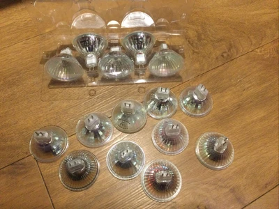 £5.50 • Buy 15 X GU5.3 Low Voltage Halogen Bulbs 12V 50W / 35W Downlights Spotlights MR16