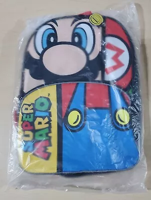 Brand New Super Mario Backpack 16 Inch Video Game School Travel Laptop Backpack • $17.95