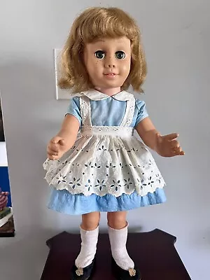 Vintage Canadian Chatty Cathy Doll Extreamly Rare Green Pinwheel Eyes HTF • $601.92