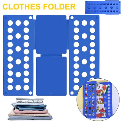 Clothes Folder Magic Folding Board Laundry T Shirt Fast Fold Flip For Kids&Adult • $8.85