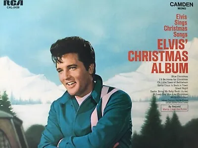 Elvis’ Christmas Album: Elvis Sings Christmas Songs 1970 M- LP+bonus CD TESTED • $24.88