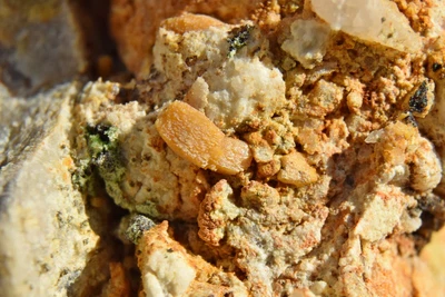 £18 • Buy Wulfenite & Duftite From Comb Beck, Buttermere, Cumbria, UK Mineral Specimen