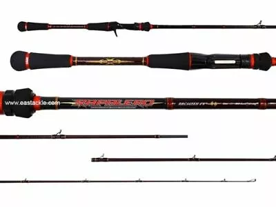 Rapala RAPALERO 6'6  1 Piece - RRC-661XH Overhead Bait Casting Fishing Rod • $199.49