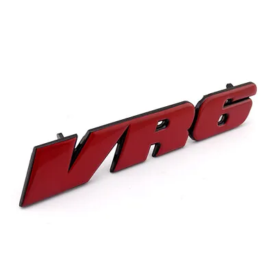 $12.88 • Buy VR6 Car Grill Badge Emblem Decal MK3 Auto Logo For VW Golf Corrado Jetta Passat