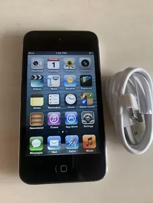 Apple IPod Touch 4th Generation 64GB A1367 Black MP3 • $45