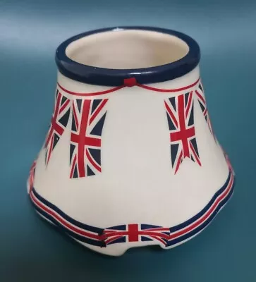 Collectable - Yankee Candle Patriotic Union Jack Large Shade With Vents. NO Tray • £14.99