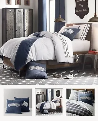 Restoration Hardware Discontinued Racing Stripe And Roadster Bedding Collection  • $50