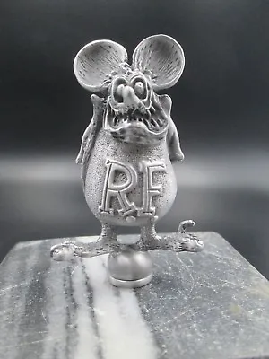 Vintage Rare  Rat Fink Ed Roth Ratrod Hotrod Car Hood Ornament  • $43.01