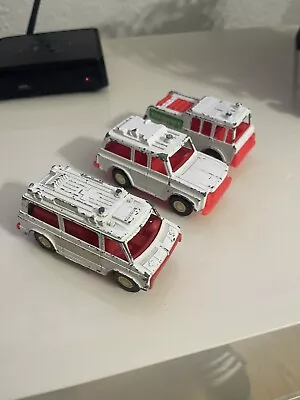 Tootsie Toy Emergency Truck Rescue Vintage Lot Of 3 • $1.99