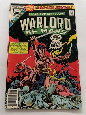$1.99 • Buy Warlord Of Mars King-Size Annual #1 - When Walk The Ancient Dead! 