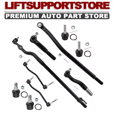 10Pc Front Drag Link Tie Rod Ball Joint For Ford Excursion F250 F350 Super Duty • $148.01