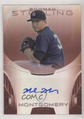 2013 Bowman Sterling Prospect Ruby Refractor /99 Mark Montgomery #BSAP-MMO Auto • $2.50