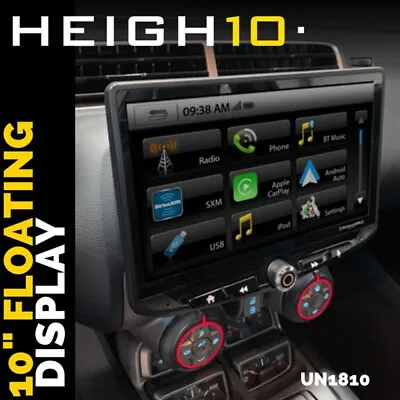 Stinger HEIGH10 UN1810 10'' Floating Car Stereo Apple CarPlay Android Auto Radio • $599