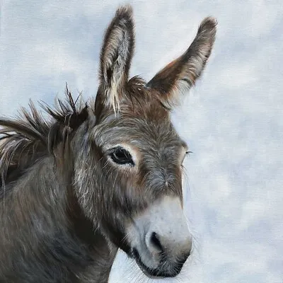 £1.40 • Buy 5 X COCKTAIL Napkin/3Ply/25cm/Decoupage/Portrait Of Donkey/Honkey The Donkey