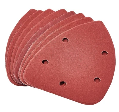 £3.99 • Buy Delta Sanding Pads Sheets Triangle Detail Sander 140mm X 140 X 100 60 80 120 240