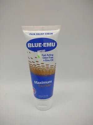 $14.99 • Buy BLUE- EMU Maximum Arthritis Pain Relief Relief Cream 3oz (88g) Exp 2024