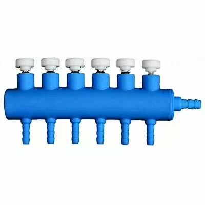 £2.45 • Buy Aquarium Pond Airpump Metal Manifold Air Line Control Valve Tap Multi Splitter