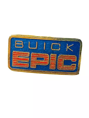 Vintage BUICK Epic Auto Car Enamel Emblem Badge Pin Hat Lapel Tie Button Pinback • $15.47