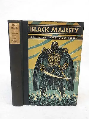 John Vandercook BLACK MAJESTY Christophe King Of Haiti Literary Guild C. 1928 • $19.95