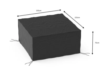 $185 • Buy Waterproof Square Table Outdoor Furniture Cover – 155cm X 155cm X 75cm