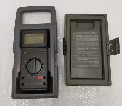 £82 • Buy Fluke 25 Multimeter Plus Tough Case - MOD Surplus - No Accessories