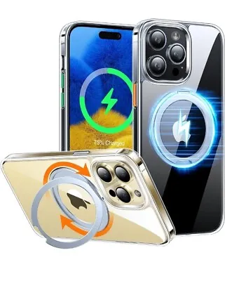 TORRAS 360° Rotatable Ring For Iphone 14 Pro Phone Case Detachable DIY Button Co • $39.99