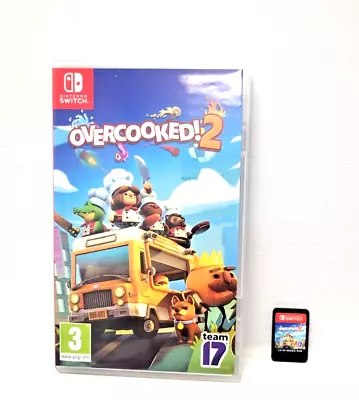 Overcooked 2 Nintendo Switch EXCELLENT Condition KIDS GAME • $63.62