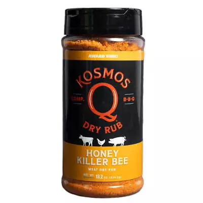 Kosmos Q Honey Killer Bee BBQ Rub Seasoning For Ribs Pulled Pork And Chicken • $21.95