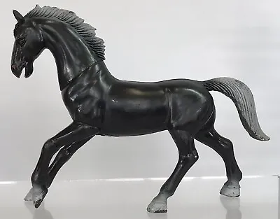 Vintage 1984 Imperial Black Horse 5  Figure Animal Kingdom Wild Stallion MOTU KO • $37.65