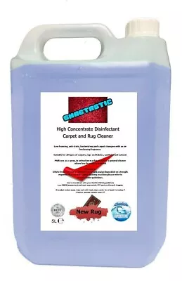 £13.49 • Buy Carpet Cleaning Shampoo & Deodoriser 100:1 5L Jerry Shagtastic New Rug