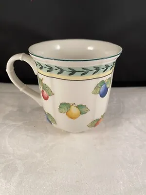 Fantastic Coffee Mug Villeroy & Boch French Garden Fleurence Pattern Fruit • $11.99