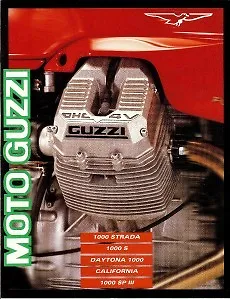 1993 Moto Guzzi Daytona SP 1000S 8 Page Brochure • $24.99