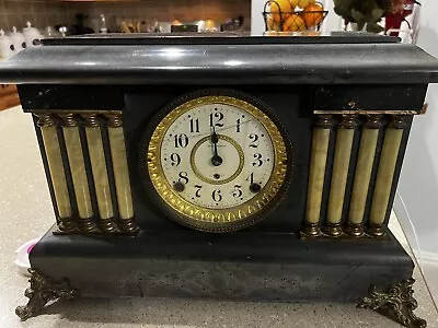 Vintage Seth Thomas 6 Column Mantle Clock Not Working • $50