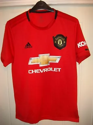 Manchester United Adidas Home Football Shirt Man Utd - 2019/20 - Medium-t31 • £8.99