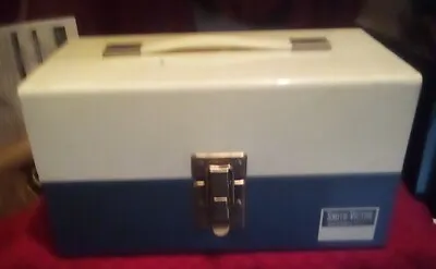 Vintage 8mm Film Movie Reel METAL Container Box Smith Victor 12 Case  • $23.50