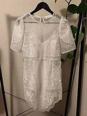 $80 • Buy 🤍 ALICE MCCALL - Youre A Dream Dress - White - Size 10 - Excellent Condition