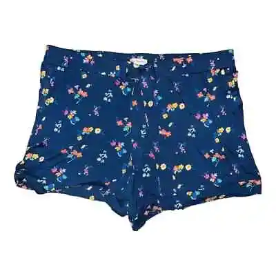 Vera Bradley Santiago Floral Pajama Shorts Loungewear Floral Large 12-14 NWT • $18.99