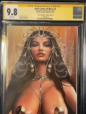 John Carter Of Mars #3 CGC 9.8 SS Nathan Szerdy Signature Series Vault Virgin • $149.99