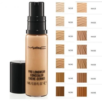 £29.99 • Buy MAC Pro Concealer Long Wear Cosmetic Make Up 100% Authentic Nw Nc All Shades 9ml