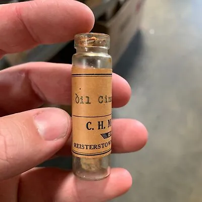 Vintage C.H. Michael & Son DRUGGIST Bottle W/ Label Reisterstown MD Maryland • $19.95