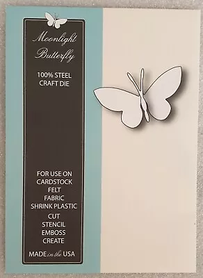 Memory Box Inc - Steel Craft Dies - Moonlight Butterfly - Style No 98260 • $7.45