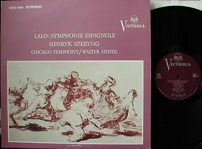 Szeryng/Lalo: Symphonie Espagnole RCA Victrola Stereo • $14.99