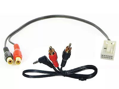 £11.90 • Buy Audi A2 A3 A4 TT Aux Input 3.5mm Jack Lead Car Radio IPod MP3 Adapter CT29AU04 I