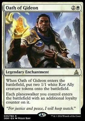 Oath Of Gideon ~ Oath Of The Gatewatch [ Excellent+ ] [ Magic MTG ] • £1.98