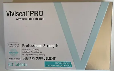 Viviscal Professional Hair Growth Supplement 120 Tablets 2x60 Pack Exp. 02/2026 • $69.99